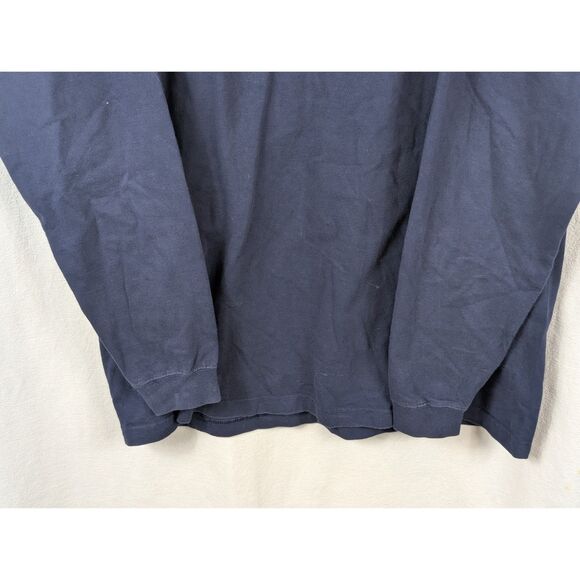 Y2k JanSport Villanova Wildcats Long Sleeve T-Shirt Blue Men's Size XL - Picture 3 of 12